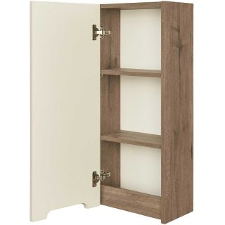 Модуль Акватон Оливия левосторонний бежевый/дуб веллингтон 1A254703OLVGL